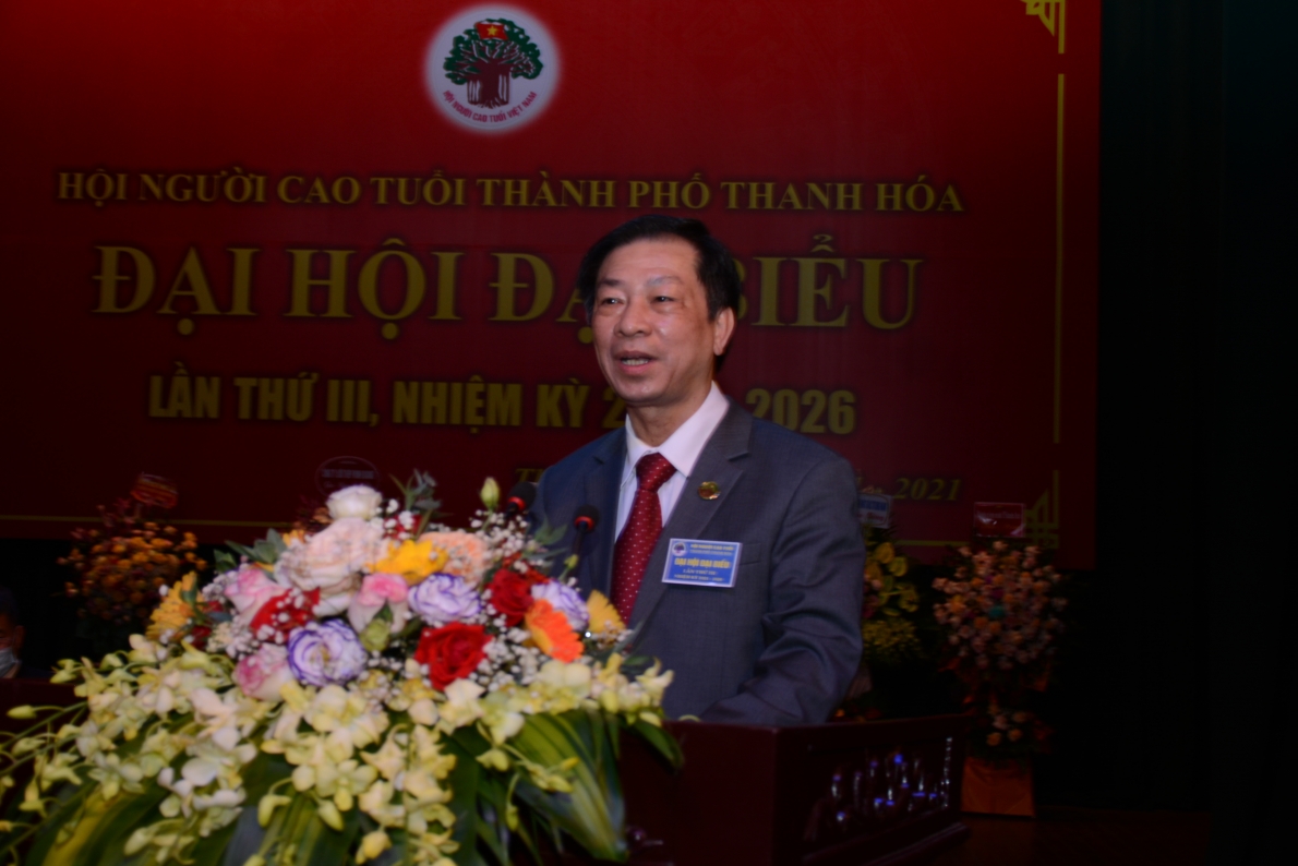 Đại hội đại biểu Hội NCT TP Thanh hoá lần thứ III nhiệm kỳ 2021-2026
