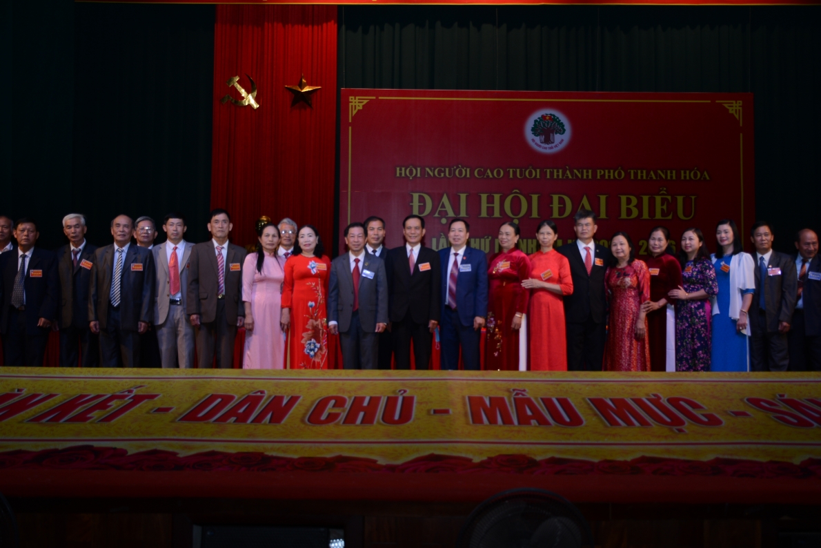 Đại hội đại biểu Hội NCT TP Thanh hoá lần thứ III nhiệm kỳ 2021-2026