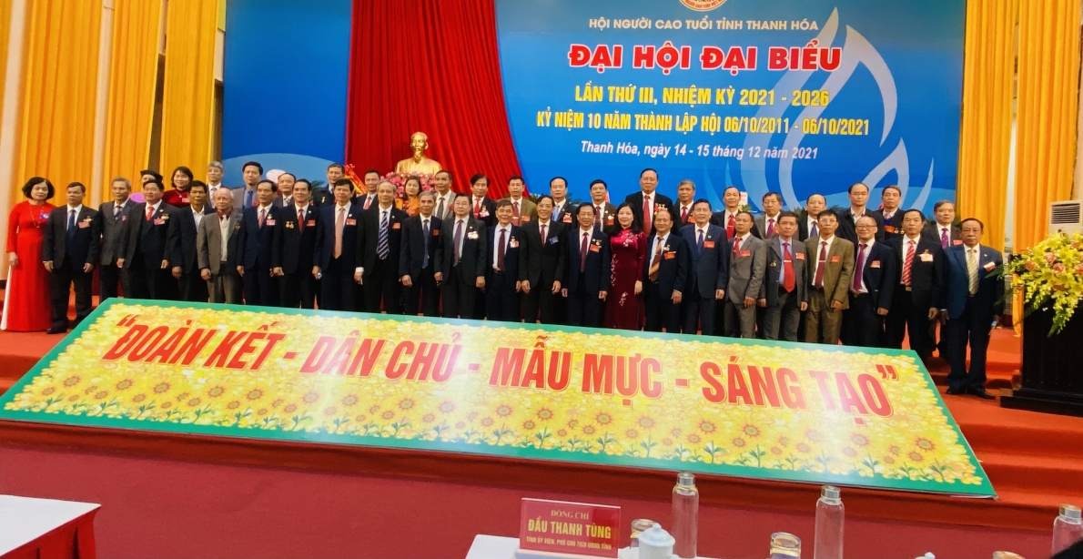 Hội NCT tỉnh Thanh Hoá:  Tổ chức Đại hội đại biểu hội người cao tuổi tỉnh Thanh Hoá