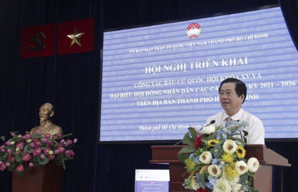 TP.Hồ Chí Minh: Gần 3.000 đại biểu tham dự tập huấn công tác bầu cử Quốc hội và HĐND các cấp