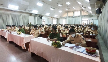 Phòng Cảnh sát giao thông đường bộ, đường sắt, Công an TP Hồ Chí Minh tổ chức lớp tập huấn bồi dưỡng nghiệp vụ chuyên sâu