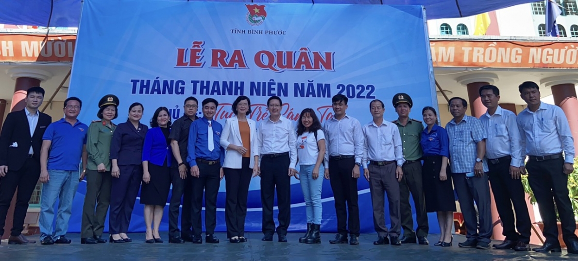 Bình Phước: Lan tỏa tinh thần “Tuổi trẻ sáng tạo” trong Tháng thanh niên năm 2022