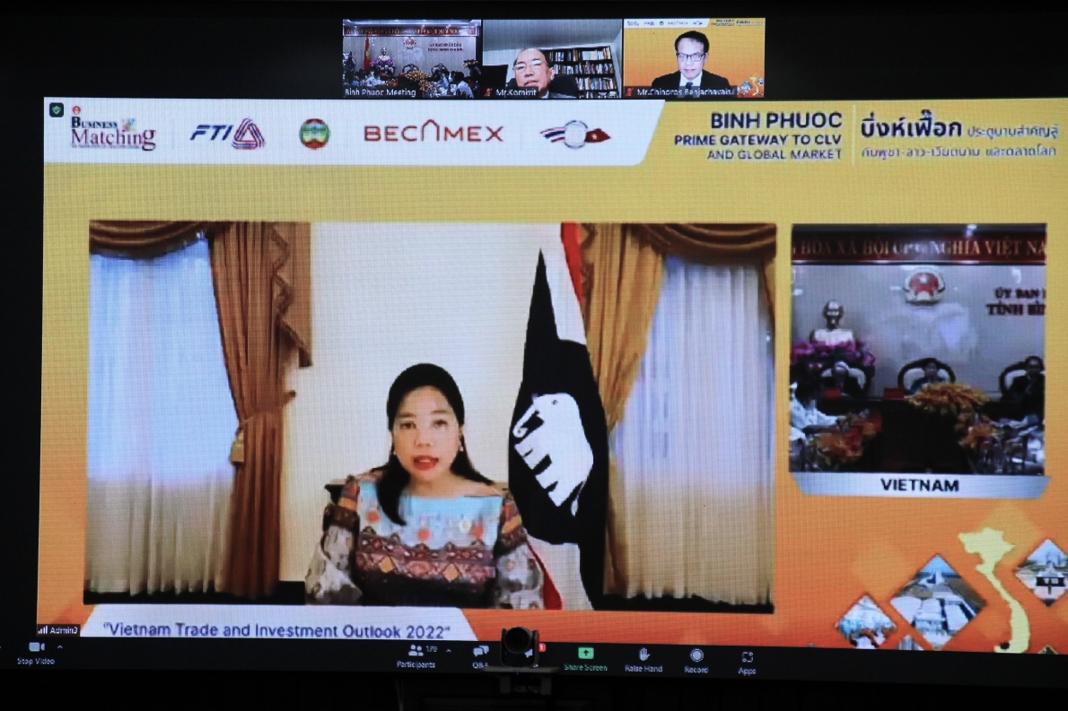 “Nền tảng 4 tốt” của Bình Phước trở nên hấp dẫn đối với gần 200 nhà đầu tư Thái Lan