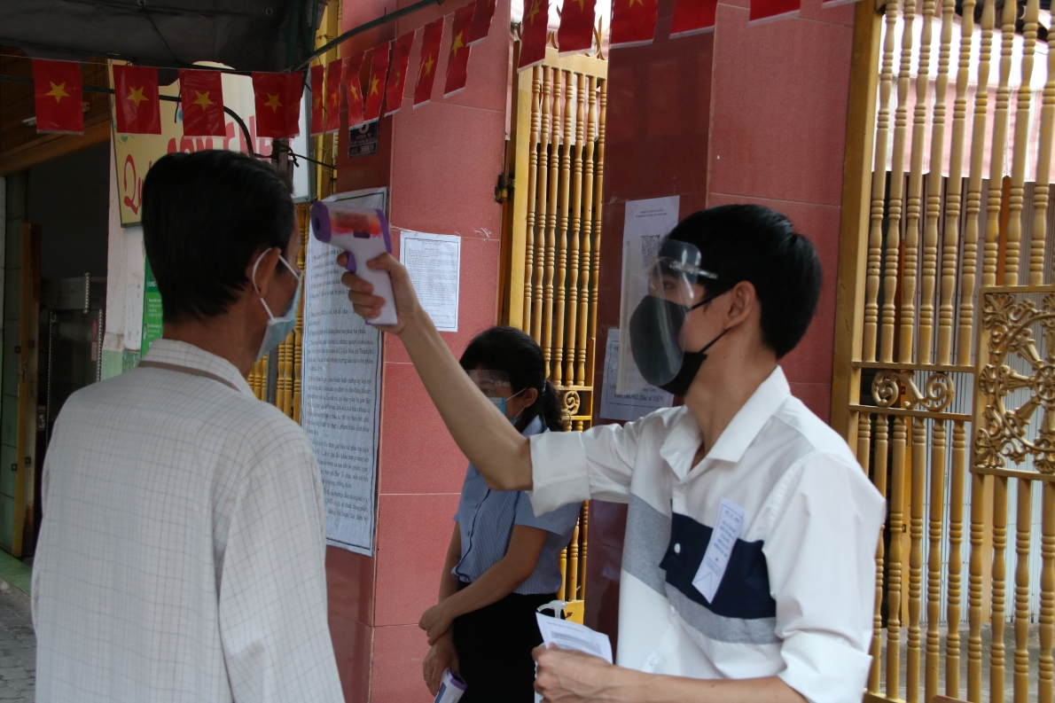 TP Hồ Chí Minh: Cử tri thực hiện quyền và nghĩa vụ bầu cử