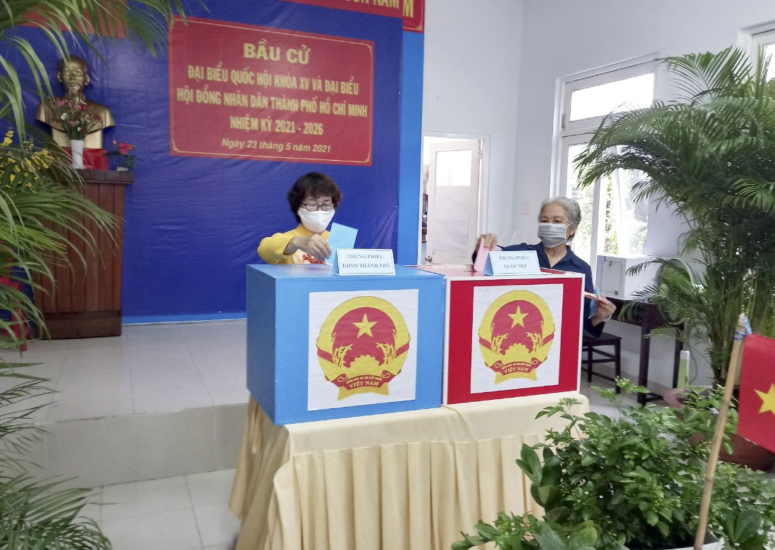 TP Hồ Chí Minh: Cử tri thực hiện quyền và nghĩa vụ bầu cử
