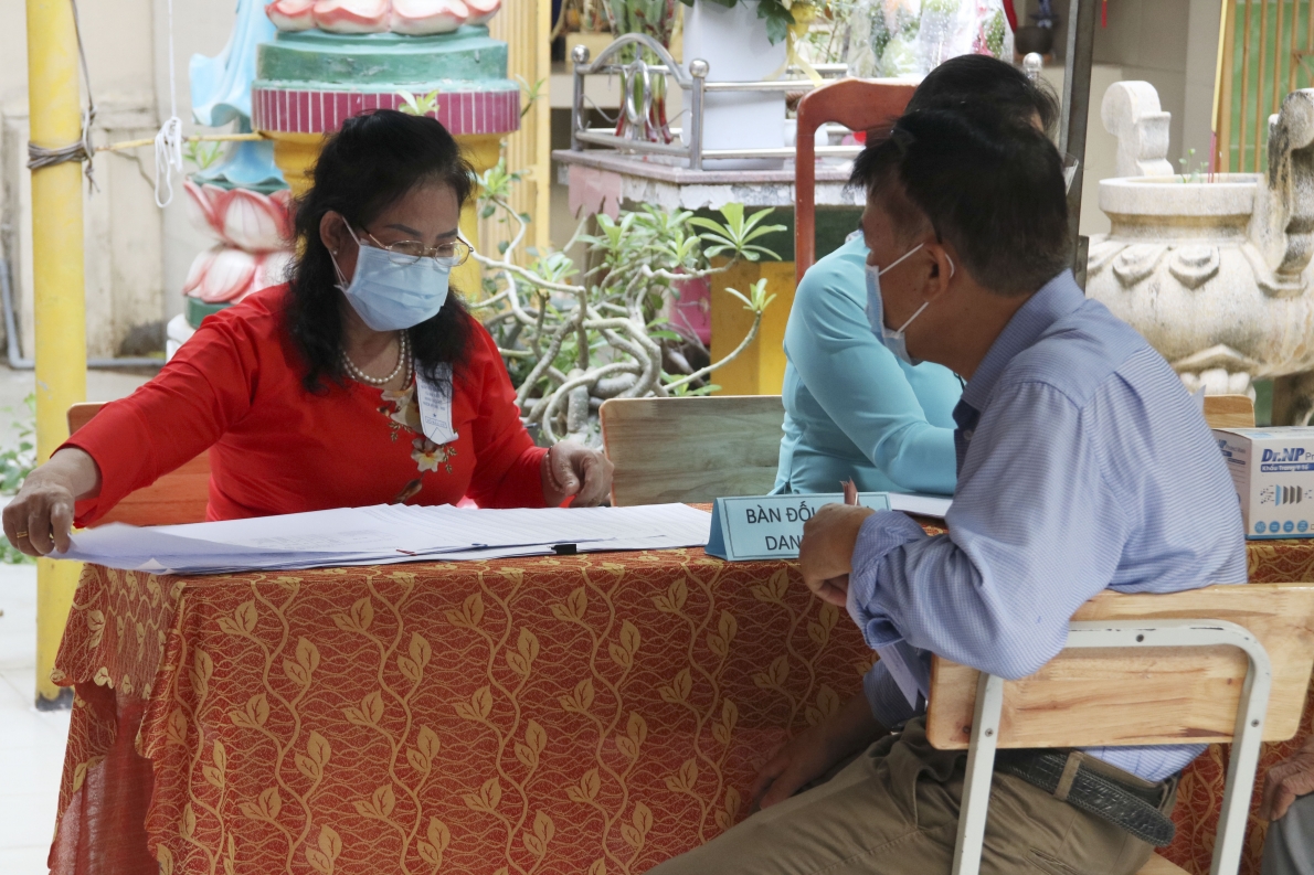 TP Hồ Chí Minh: Cử tri thực hiện quyền và nghĩa vụ bầu cử