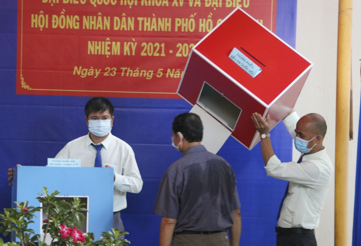 TP Hồ Chí Minh: Cử tri thực hiện quyền và nghĩa vụ bầu cử