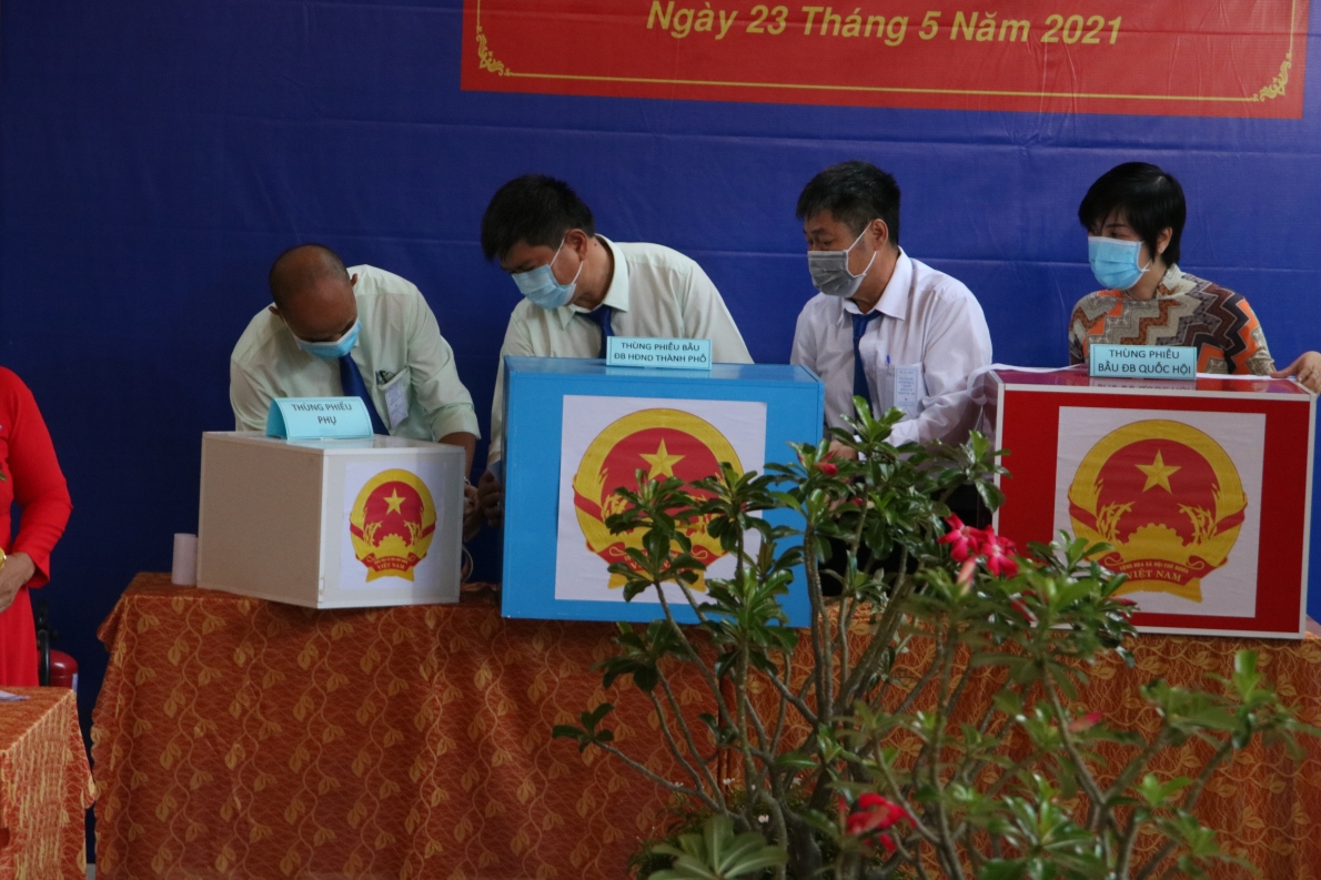 TP Hồ Chí Minh: Cử tri thực hiện quyền và nghĩa vụ bầu cử