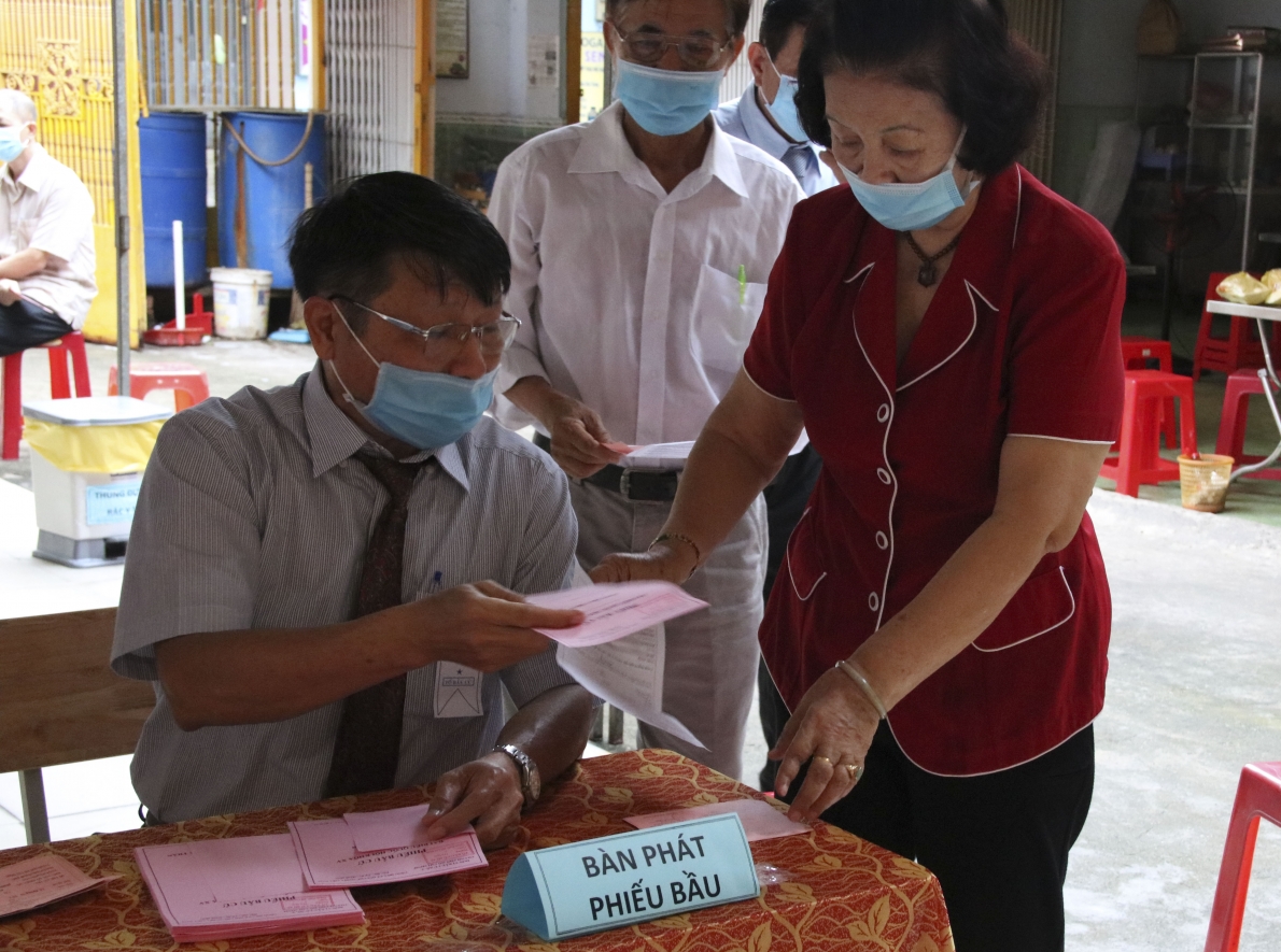 TP Hồ Chí Minh: Cử tri thực hiện quyền và nghĩa vụ bầu cử