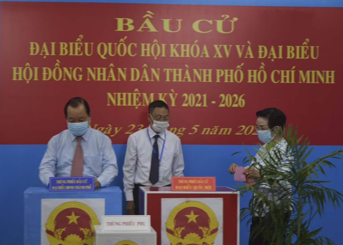 TP Hồ Chí Minh: Cử tri thực hiện quyền và nghĩa vụ bầu cử