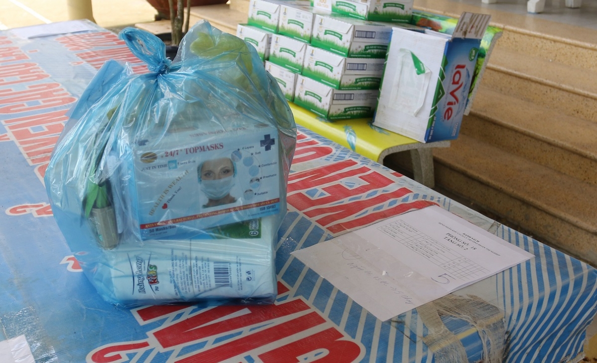 Những hình ảnh bên trong các khu cách ly tại tỉnh Tiền Giang