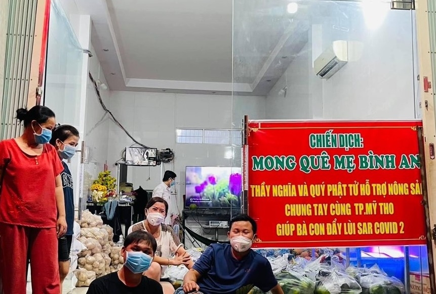 Tiền Giang: Chiến dịch “Mong quê mẹ bình an” vượt qua đại dịch Covid-19