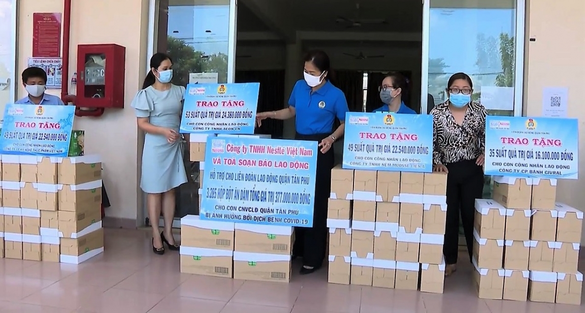 Nestlé Việt Nam sát cánh cùng TP Hồ Chí Minh và các tỉnh phía Nam phòng chống dịch bệnh Covid-19