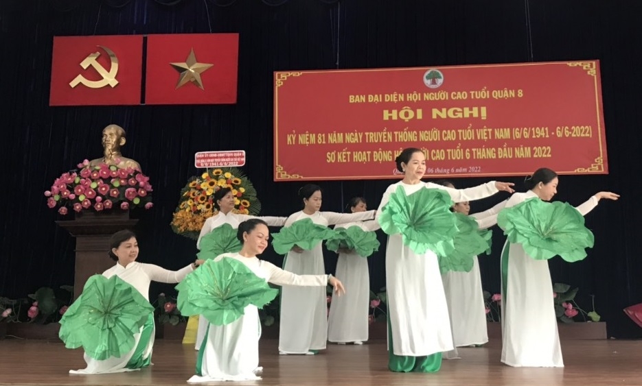 Quận 8, TP Hồ Chí Minh: Phát huy vai trò NCT trong xây dựng Hội NCT các cấp Quận 8, TP Hồ Chí Minh: Phát huy vai trò NCT trong xây dựng Hội NCT các cấp