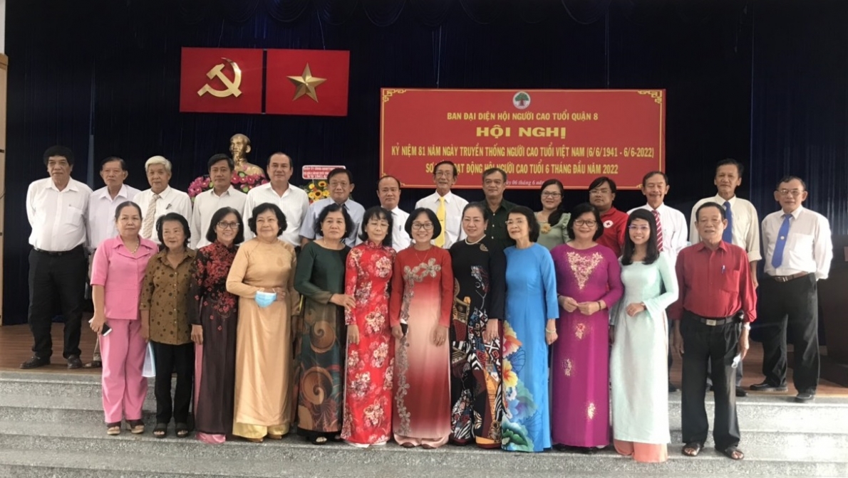 Quận 8, TP Hồ Chí Minh: Phát huy vai trò NCT trong xây dựng Hội NCT các cấp Quận 8, TP Hồ Chí Minh: Phát huy vai trò NCT trong xây dựng Hội NCT các cấp