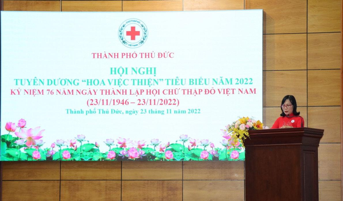 TP. Thủ Đức, TP. Hồ Chí Minh: Tuyên dương 81 “Hoa việc Thiện” năm 2022