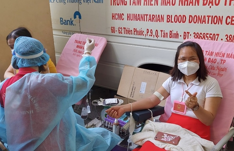 Lễ hội Xuân hồng năm 2022: Tết làm việc thiện, hiến máu cứu người