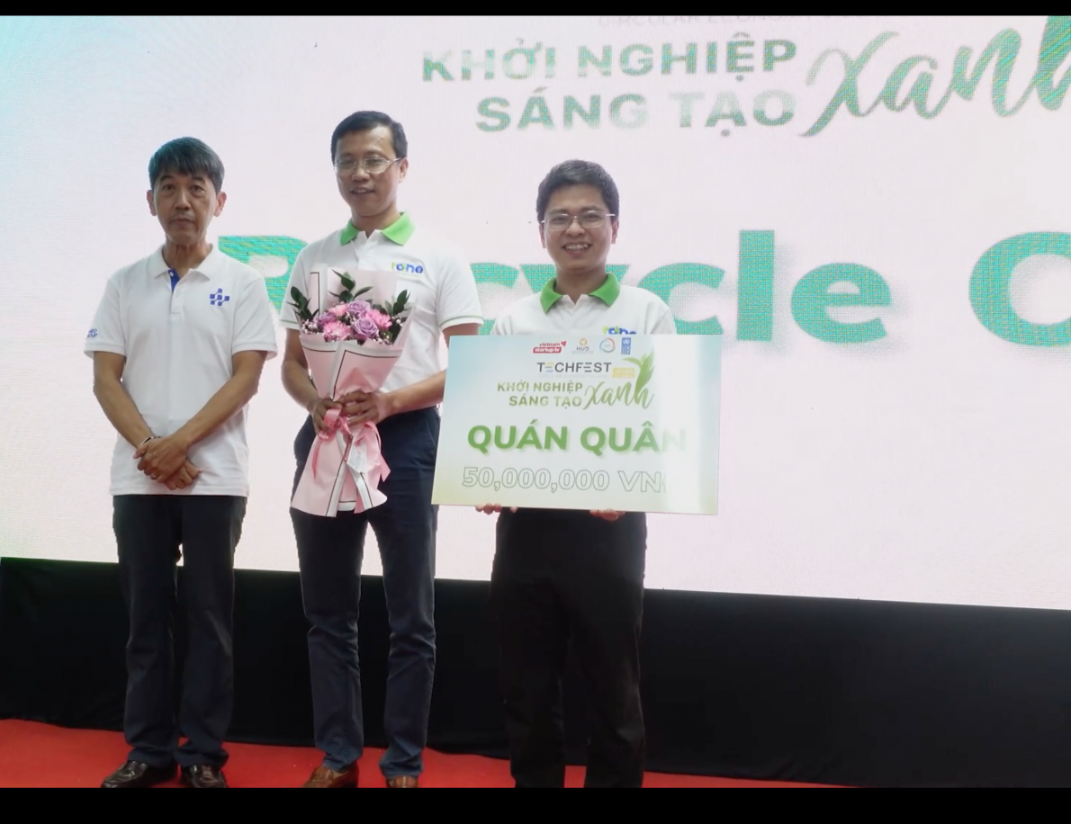 Vinh danh Quán quân Cuộc thi “Tìm kiếm tài năng khởi nghiệp sáng tạo xanh” tại Techfest 2022