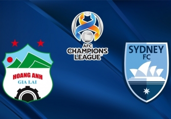 Link xem trực tiếp bóng đá HAGL vs Sydney, 18h ngày 19/4, AFC Champions League