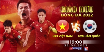 Link xem trực tiếp bóng đá U23 Việt Nam vs U20 Hàn Quốc, 19h00 ngày 22/4