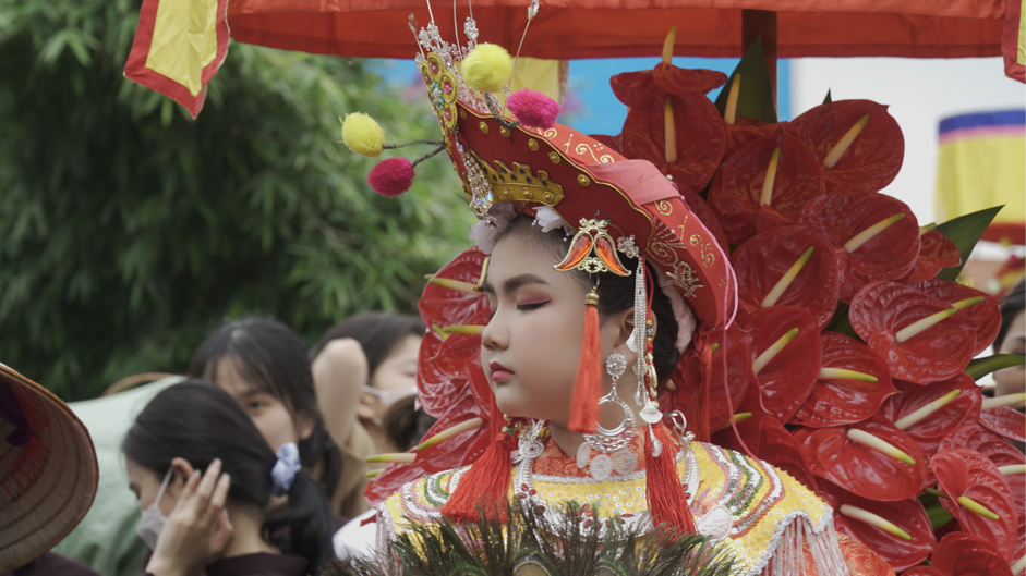 Hội Gióng và hình tượng Cô Tướng 5 năm xuất hiện một lần