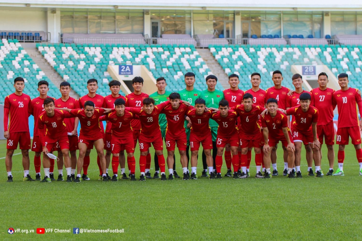Danh sách chính thức 23 cầu thủ Việt Nam tham dự VCK U23 châu Á 2022
