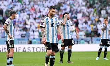[VIDEO] Highlight bóng đá World Cup VTV5: Argentina vs Saudi Arabia, buồn của Messi
