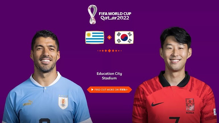 Xem trực tiếp Uruguay vs Hàn Quốc, VTV, 20h00 ngày 24/11, World Cup 2022 trên kênh nào?