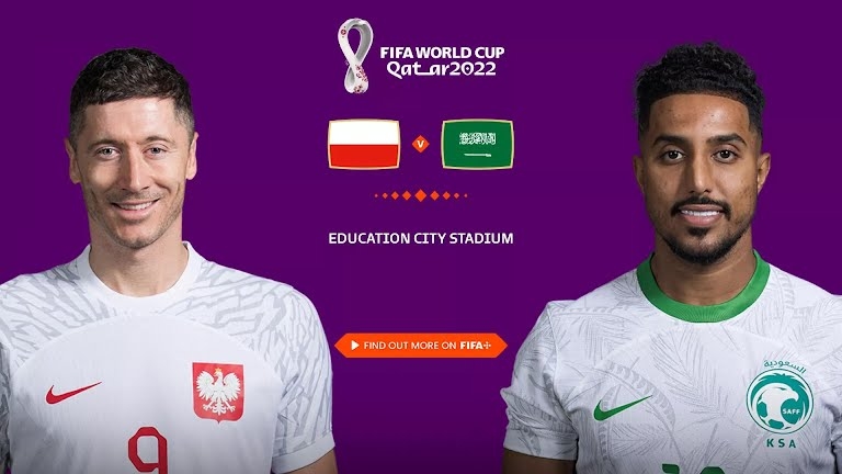 Xem trực tiếp Ba Lan vs Ả rập Xê út, VTV, 20h00 ngày 26/11, World Cup 2022 trên kênh nào?