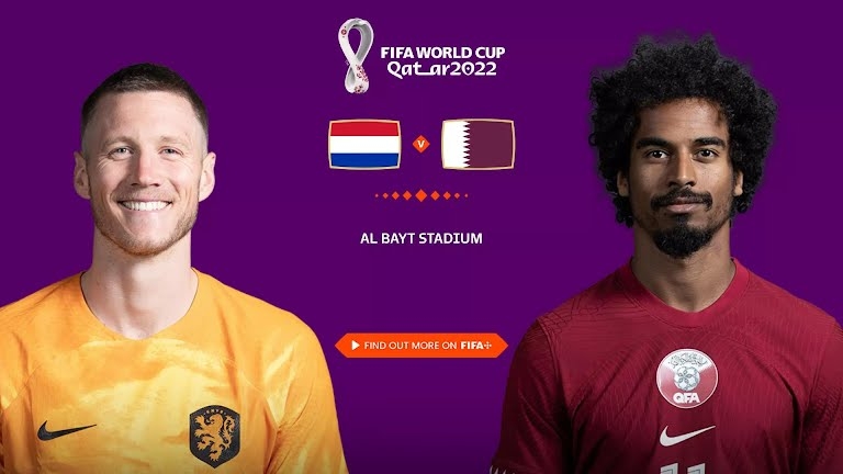 Xem trực tiếp Hà Lan vs Qatar, VTV, 22h00 ngày 29/11, World Cup 2022 trên kênh nào?