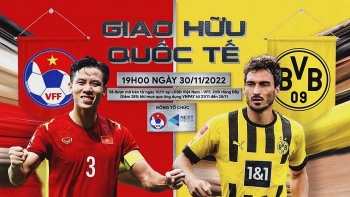 Trực tiếp ĐT Việt Nam vs Borussia Dortmund: 