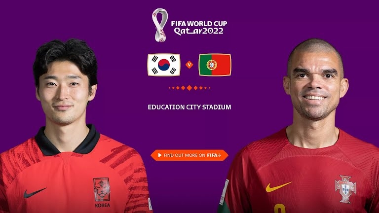 Link xem trực tiếp Hàn Quốc vs Bồ Đào Nha, VTV, 22h00 ngày 02/12, World Cup 2022