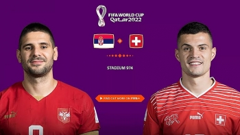 Link xem trực tiếp Serbia vs Thụy Sĩ, VTV, 02h00 ngày 03/12, World Cup 2022 trên kênh nào?