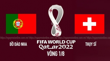 Link xem trực tiếp Bồ Đào Nha vs Thụy Sĩ, VTV, vòng 1/8 World Cup 2022
