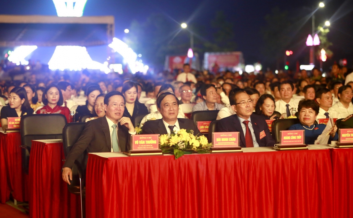 TP Việt Trì tỉnh Phú Thọ: Kỷ niệm 60 năm thành lập và đón nhận Huân chương Lao động hạng Nhất