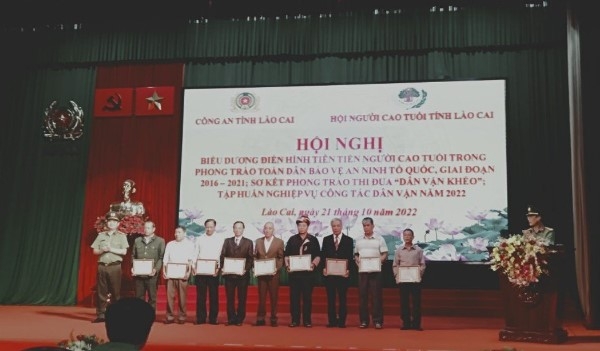 Hội NCT huyện Bảo Yên, tỉnh Lào Cai: Tỏa sáng phong trào toàn dân bảo vệ an ninh Tổ quốc