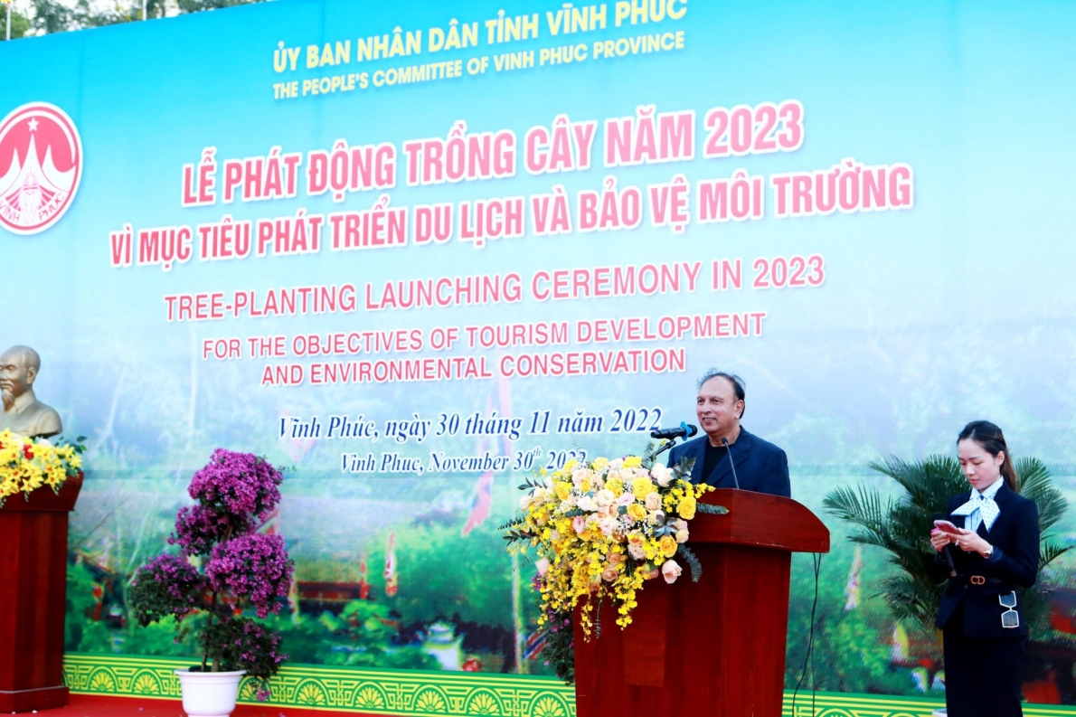 Vĩnh Phúc tổ chức phát triển du lịch và phát động trồng cây năm 2023