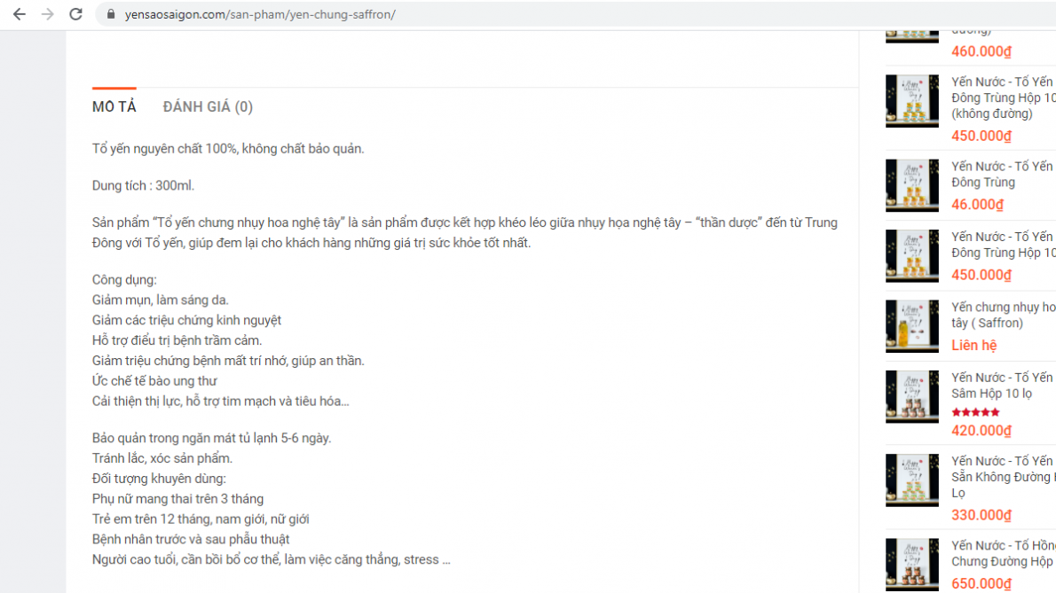 Yến Sào Sài Gòn 