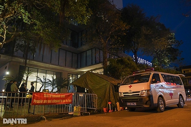 Quận Tây Hồ, Hà Nội: Phong tỏa khách sạn Somerset Westpoint có người nước ngoài mắc Covid-19 tử vong