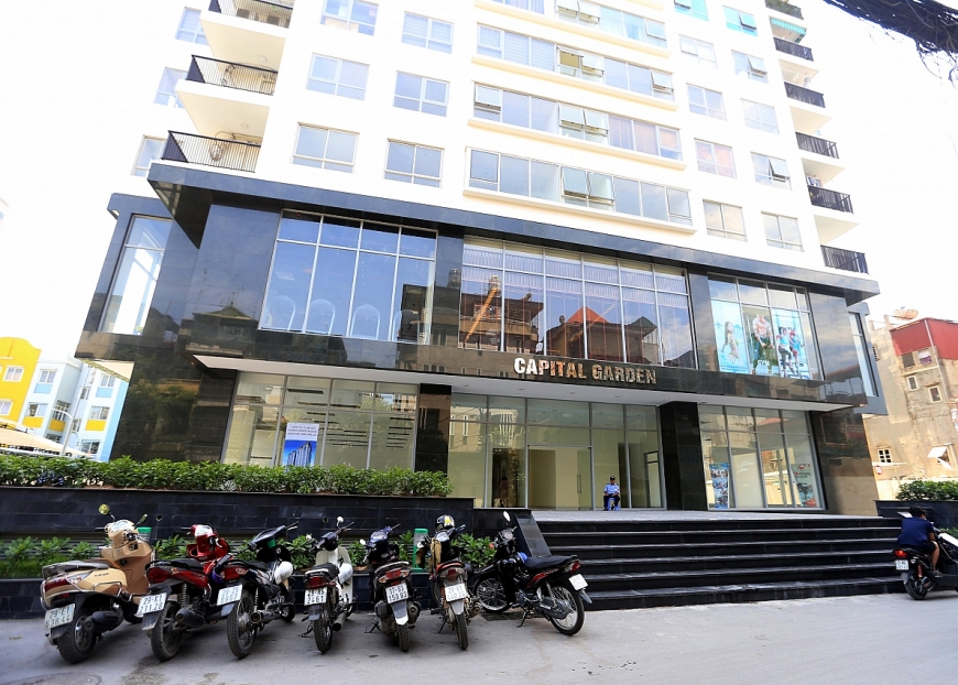 Sau “lùm xùm” trông giữ xe, chủ đầu tư dự án Capital Garden nói gì?