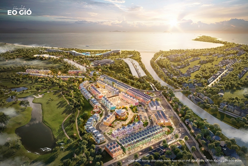 Ưu thế vị trí Homeliday Eo Gió trong quần thể tiện ích rộng 1300 ha