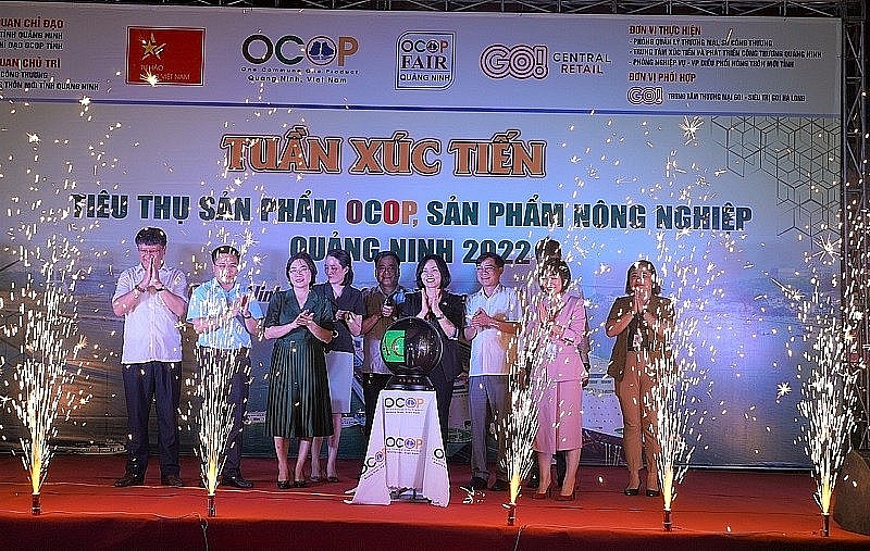 Khai mạc Tuần Xúc tiến tiêu thụ sản phẩm OCOP và sản phẩm nông sản Quảng Ninh năm 2022