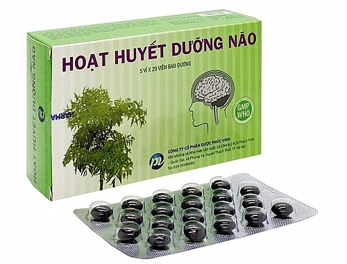 Thu hồi thuốc Hoạt huyết dưỡng não của Dược Phúc Vinh do không đạt tiêu chuẩn chất lượng