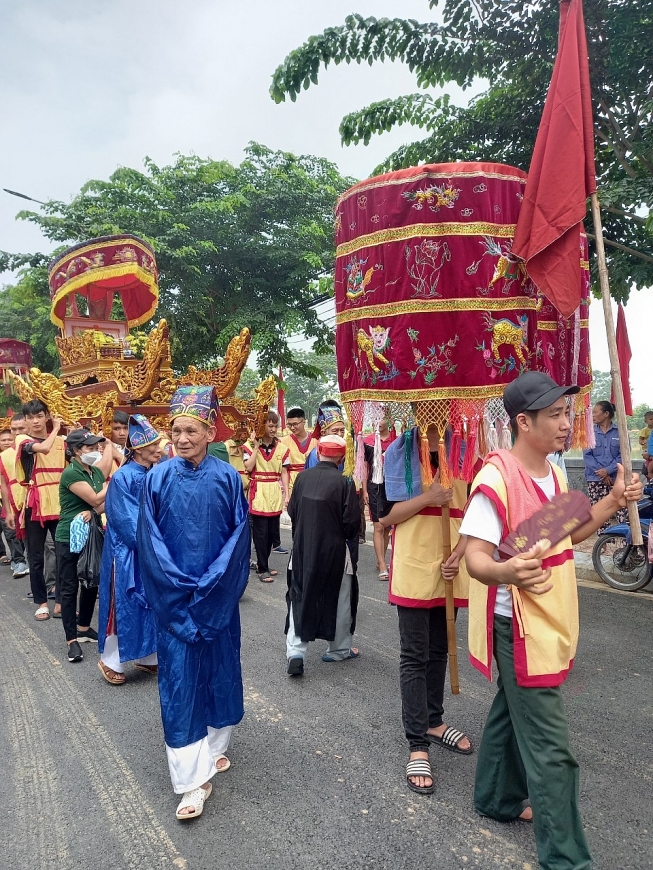 Xã Hương Ngải đón bằng xã nông thôn mới nâng cao và tổ chức lễ hội truyền thống năm 2022