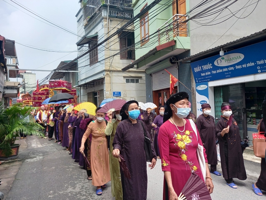 Xã Hương Ngải đón bằng xã nông thôn mới nâng cao và tổ chức lễ hội truyền thống năm 2022