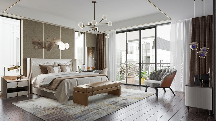 Phong cách kiến trúc Anh quốc xa hoa, sang trọng và hiện đại theo “gu hưởng thụ” của từng chủ nhân (Ảnh mang tính chất minh hoạ)