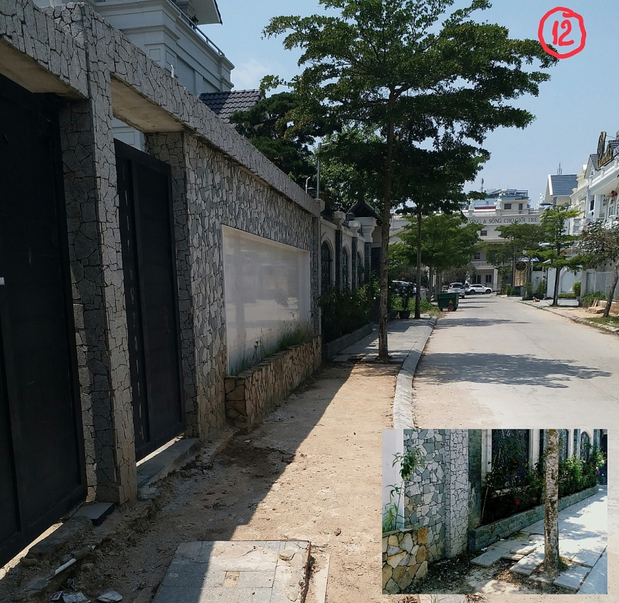 kể cả ngay sát nhà ông nguyên bí thư Tiến