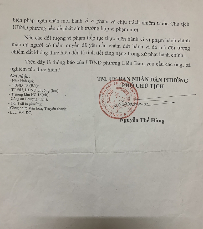 Cần xem xét nguyện vọng chính đáng của người dân