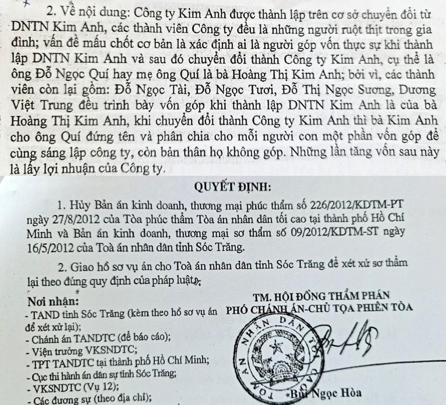 Nội dung Quyết định 33 năm 2013 của Hội đồng Thẩm phán TAND Tối cao. 