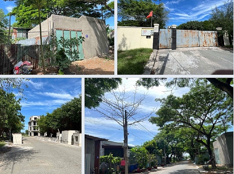 Một số công trình trên các khu đất của 2 dự án